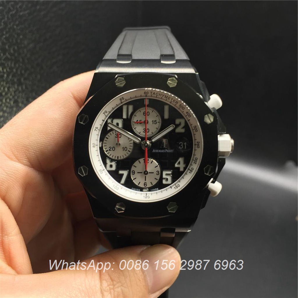 A295Z8, AP 12SEC 3126 Chronograph Black