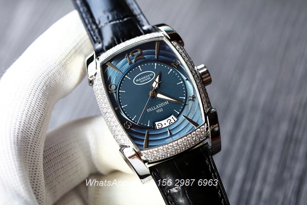 P125XD16, Parmigiani Kalpa Swiss Iced blue