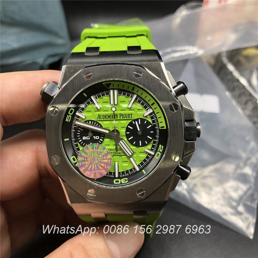 A235WT25, AP Royal Oak Offshore Green JF factory Cal.3126