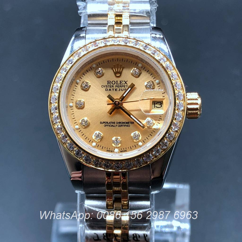 R021MH28, Rolex Datejust women 26mm two tone