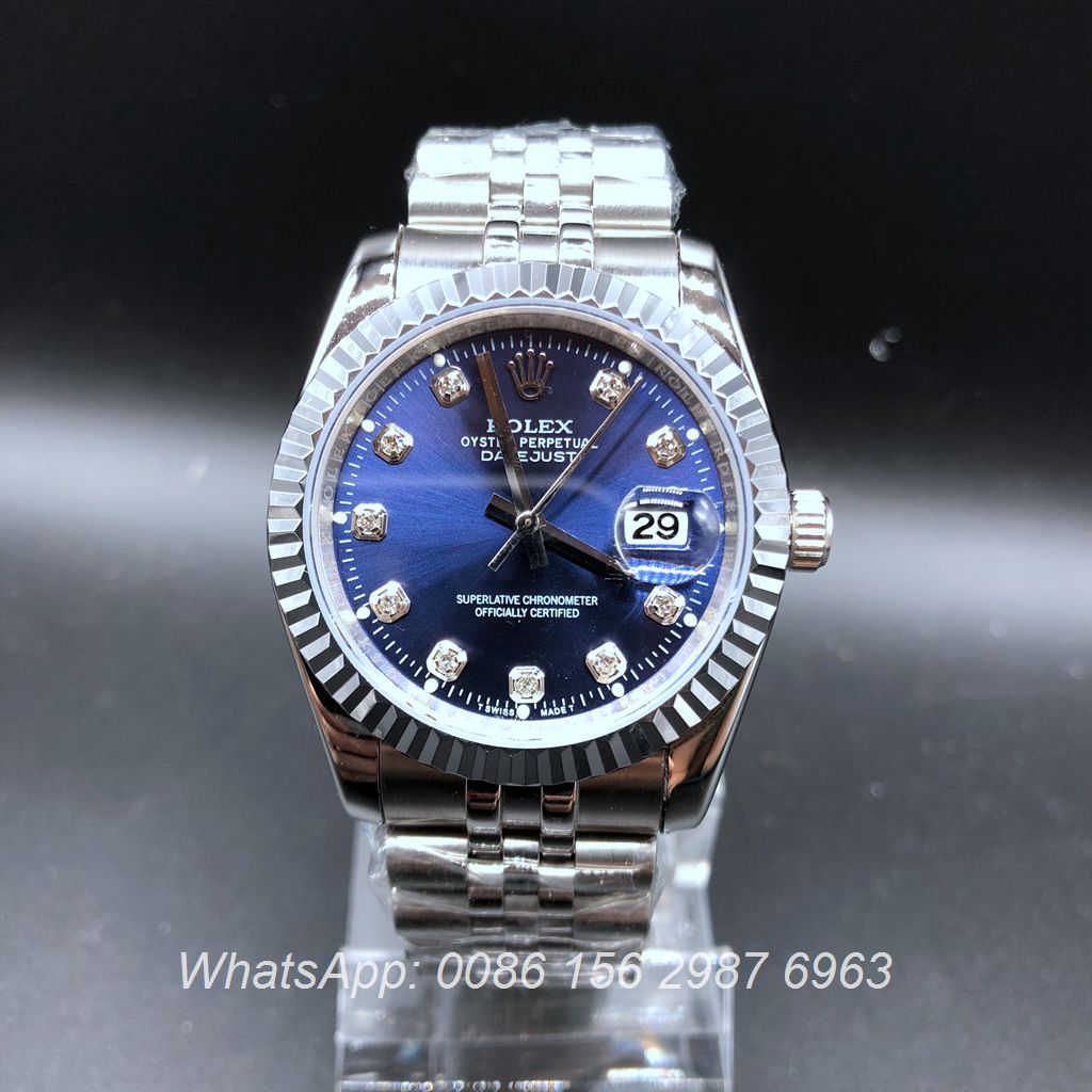 R030Z29, Rolex Datejust blue dial 36mm