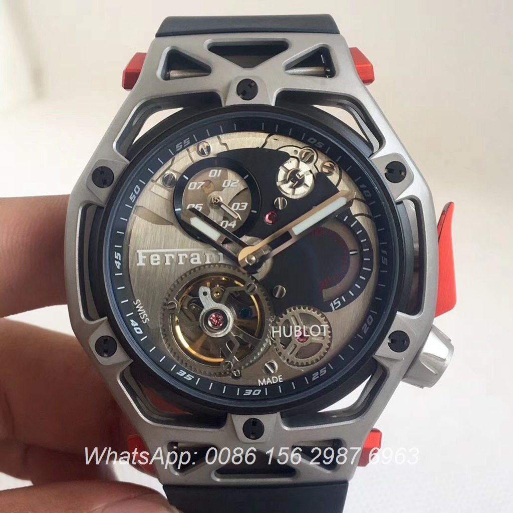 H075HL21, Hublot Techframe Ferrari automatic Titanium