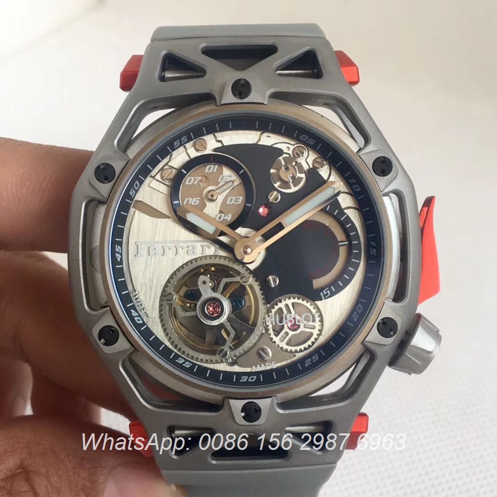 H075HL23, Hublot Ferrari 70th anniversary Techframe Gray