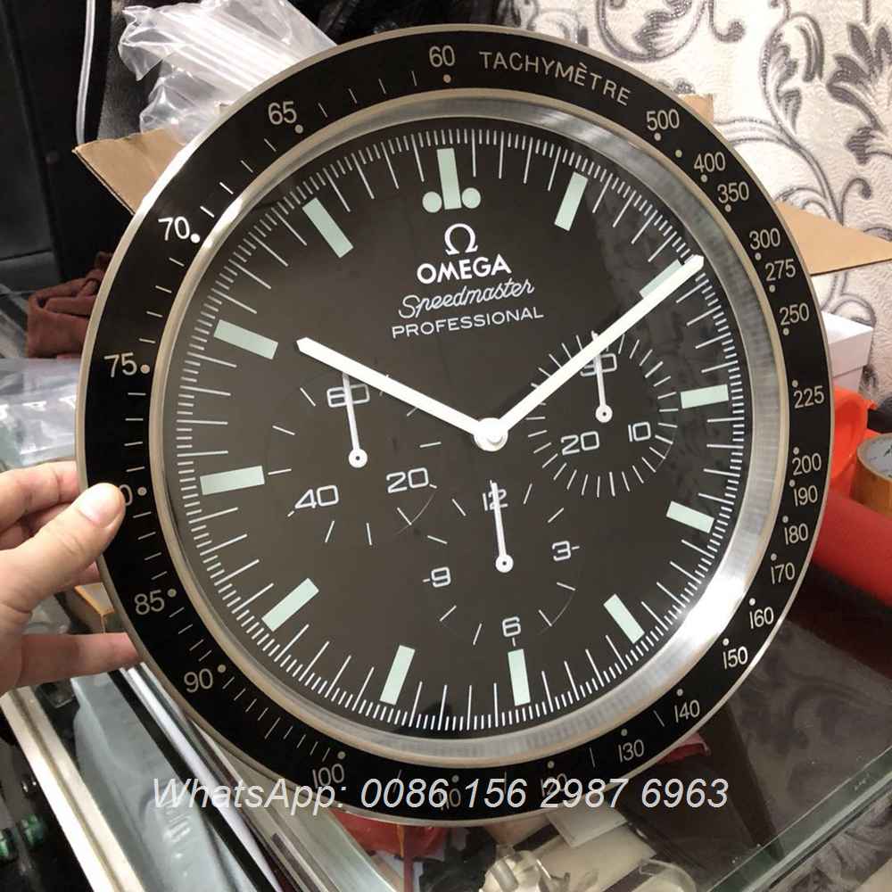 CLOCK46, Omega Seamaster Wall clock battery