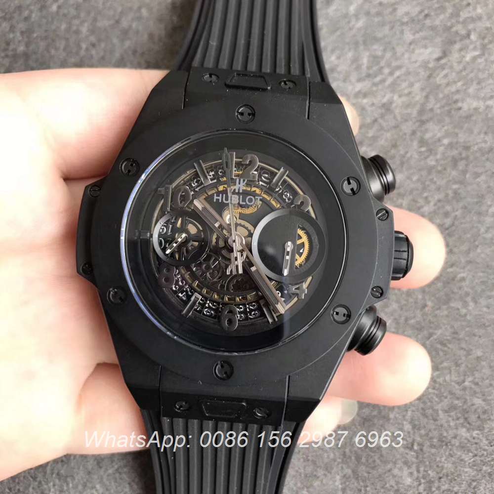 H170WT57, Hublot Black BigBang 411.NM.1170.RX