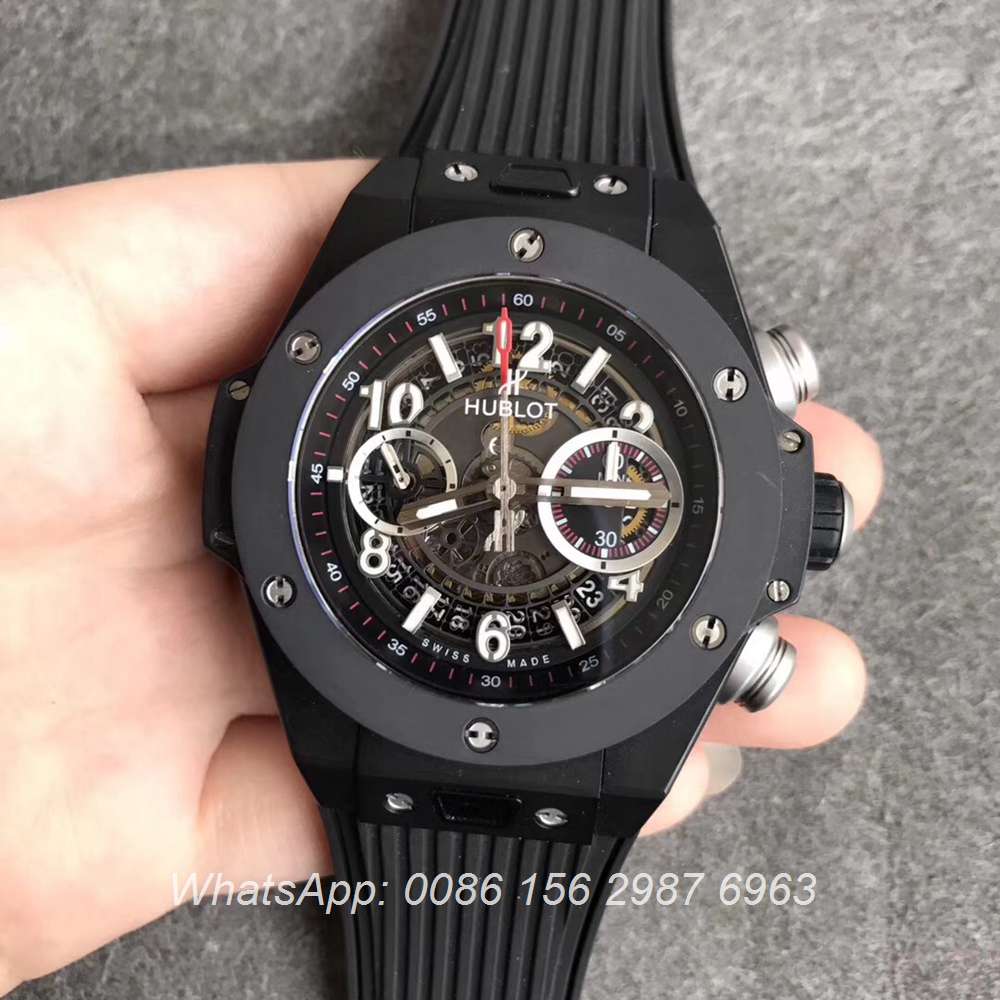 H170WT58, Hublot 7750 Big Bang black AB factory