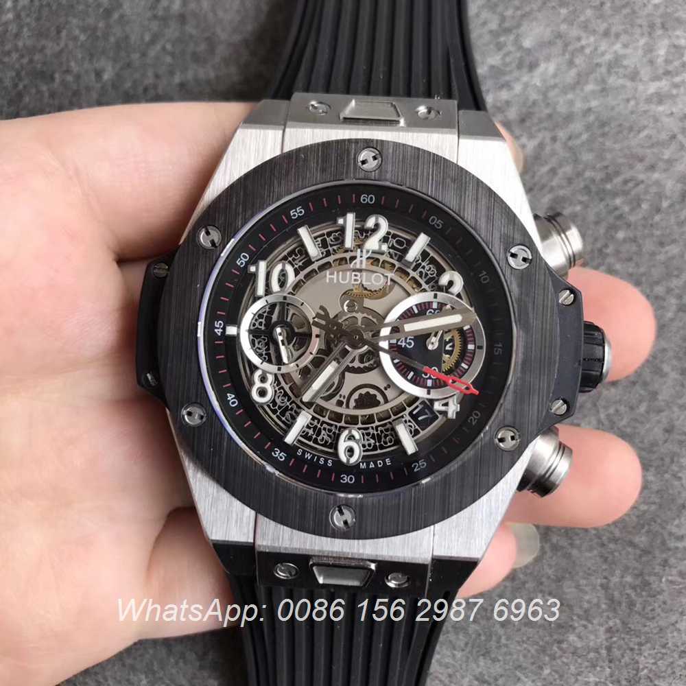 H170WT63, Hublot Big Bang Swiss silver/gray