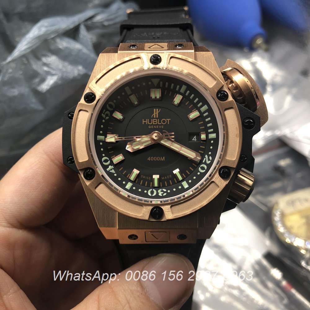 H225WT115, Hublot Oceanographic 4000 ETA 7750 Rose gold