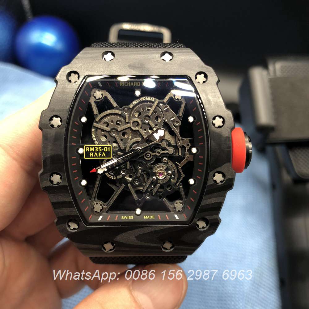 R150XD136, RM35-01 Richard Mille carbon case automatic men's watch