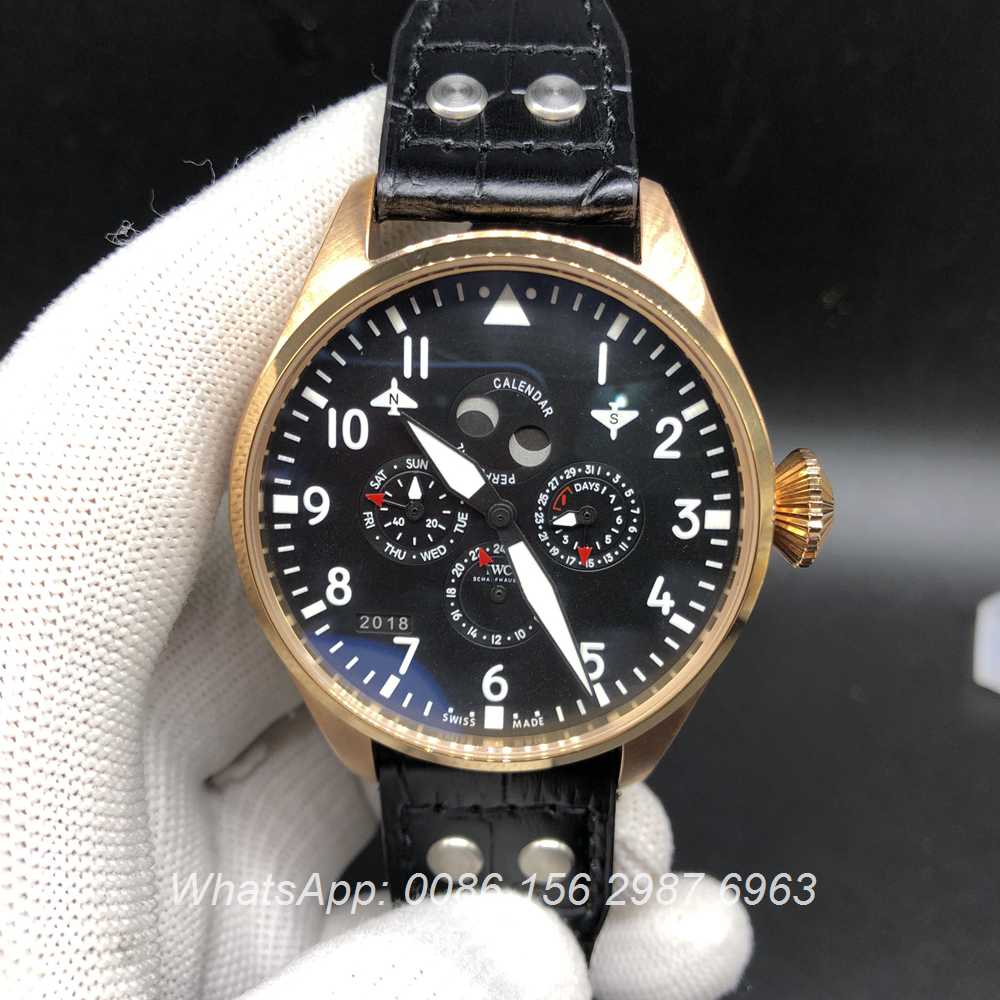 I0457151, IWC Perpetual calendar gold case 46mm year not work