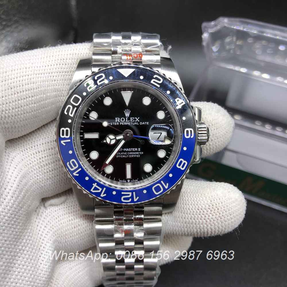 R185WT157, GMT Batman GM factory 2836 movement 904L Jubilee