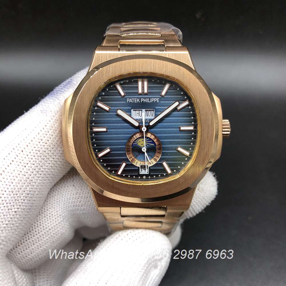 P036BL176, Patek Philippe 5726 automatic rose gold 40mm AAA