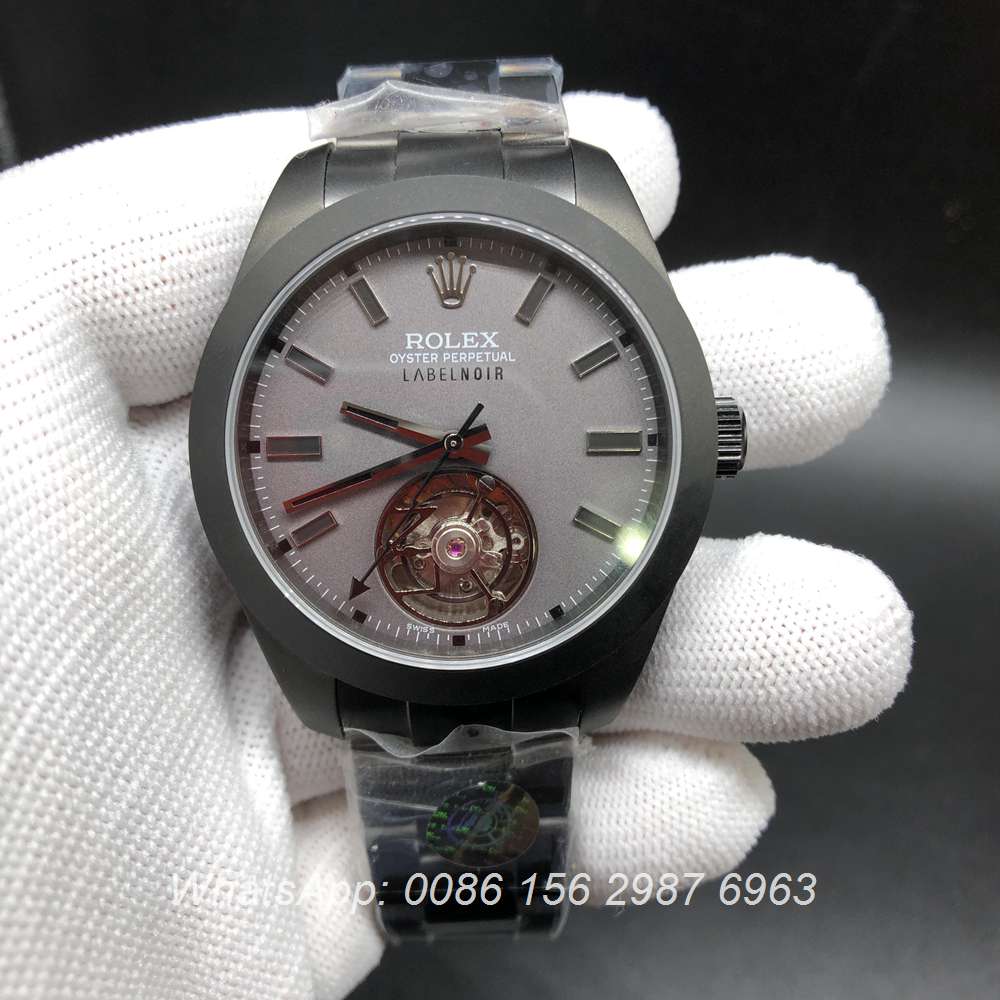 R385WT205, Milgauss Tourbillon black 116400 JB factory Top quality