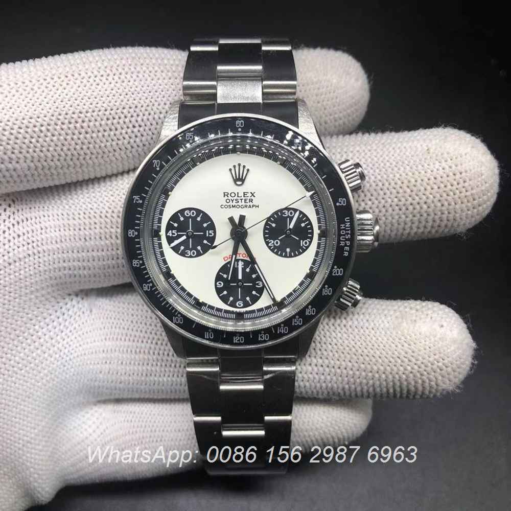 R085KS240, Daytona Paul Newman 7750 chronograph retro style