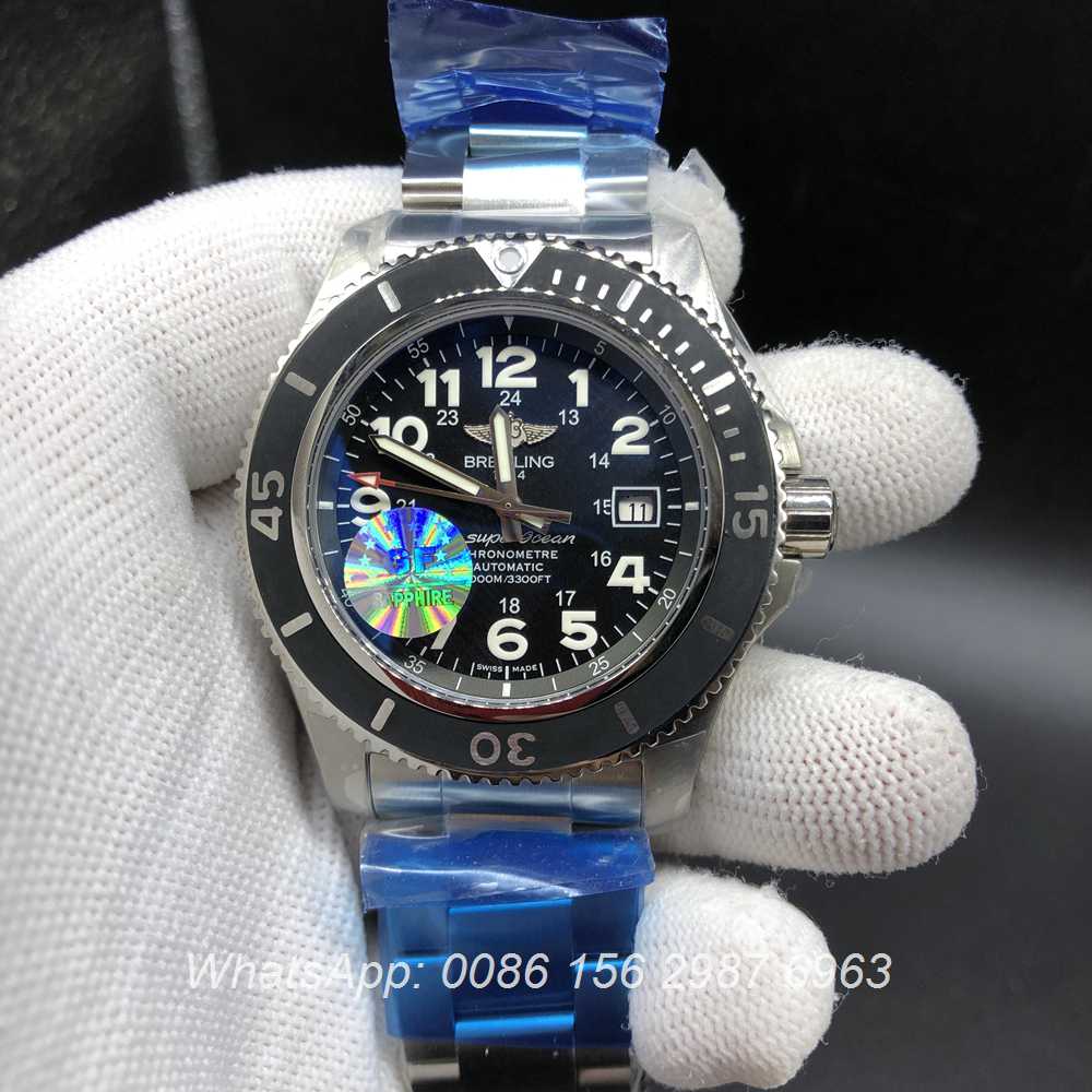 B145WT258, Breitling SuperOcean GF factory 2824 automatic 44mm