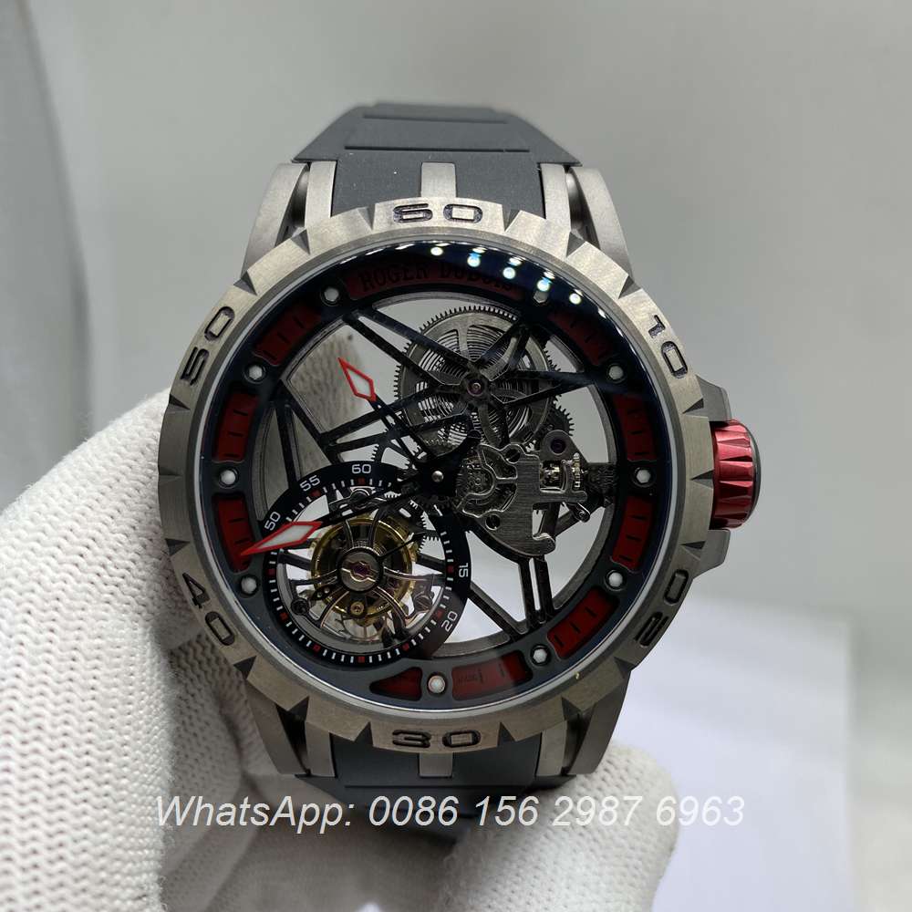 RD360WT282, Roger Dubuis tourbillon carbon case BBR factory high quality RD watches