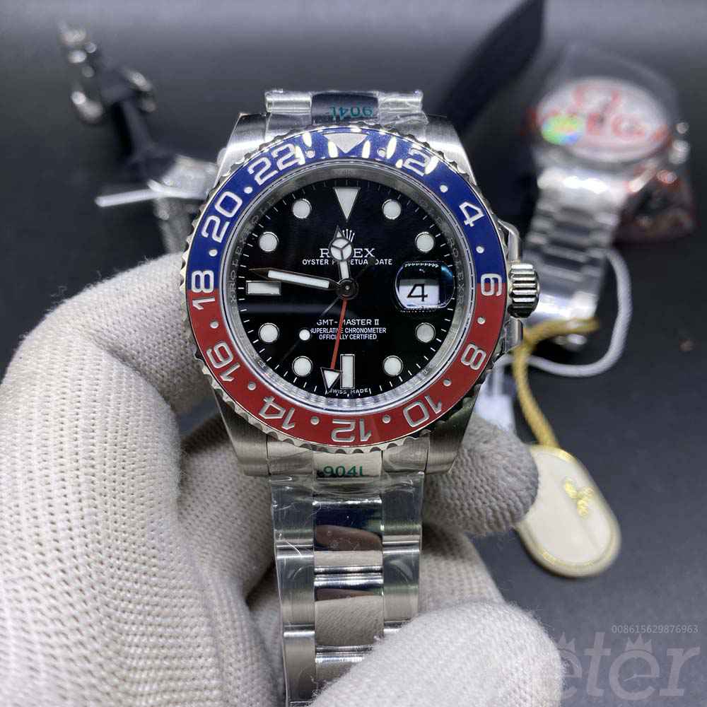 GMT Pepsi GS factory 904L steel 3186 movement WTxxx200