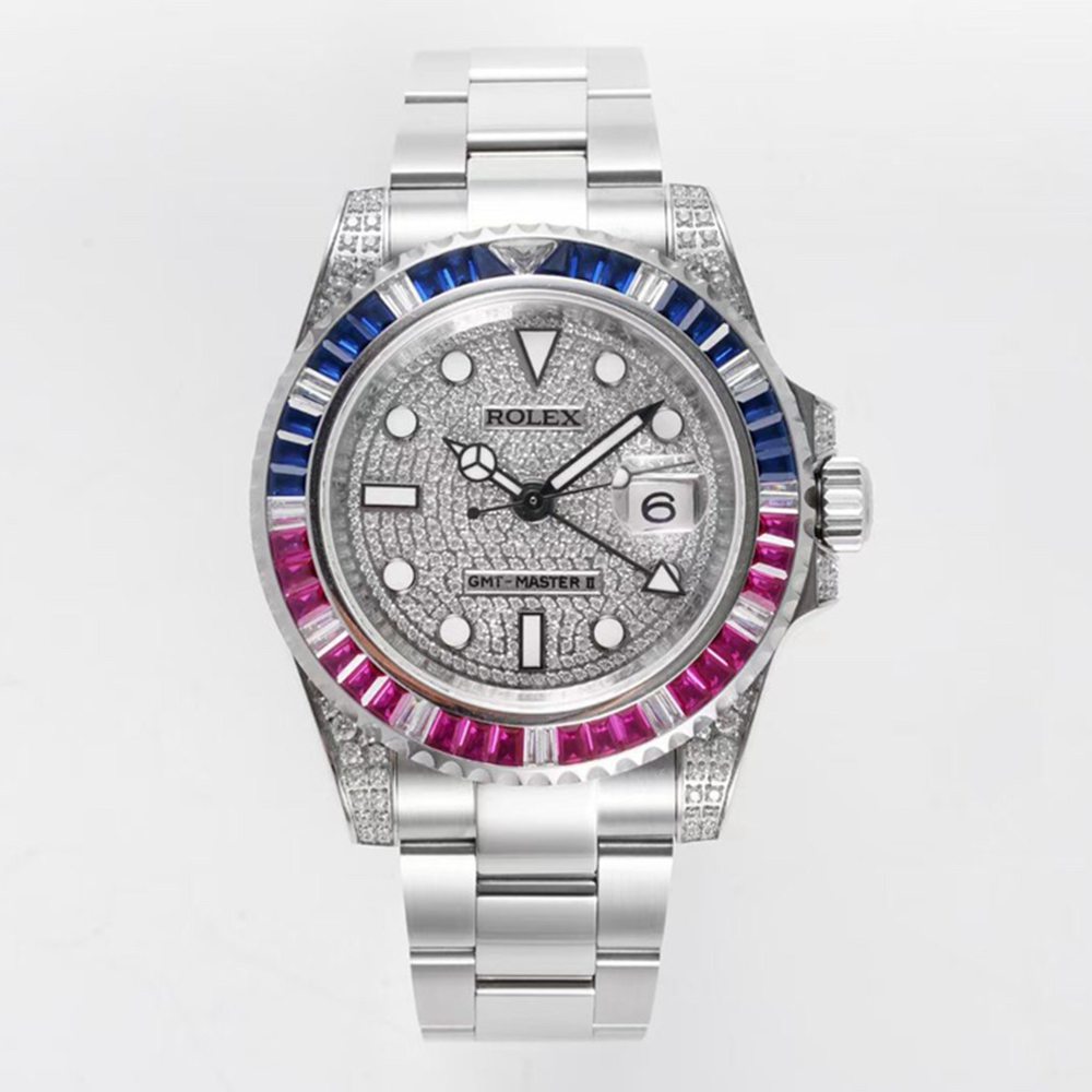 GMT master II KOF 2836 swarovski diamonds WT205