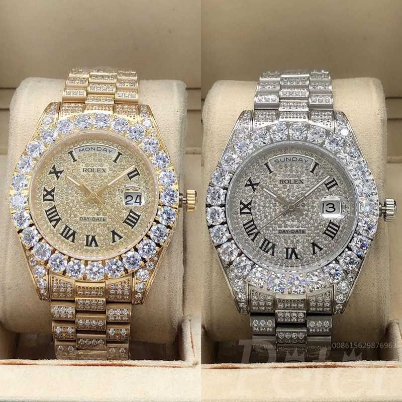 DayDate diamonds face 43mm S095