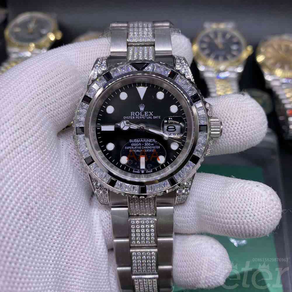 SUB diamonds bezel AAA automatic MH075