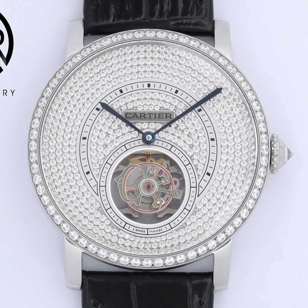 Cartier 40mm HPI00593 BBR 2021 real tourbillon 9452MC WTxxx