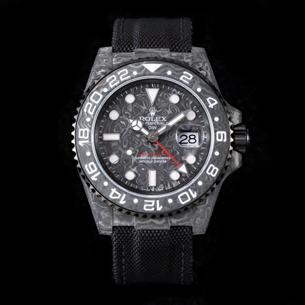 GMT Master II DiW JH 2021 Swiss grade Carbon fiber black 3186 movement best clone Mxxx