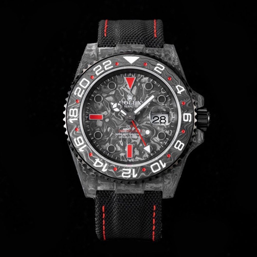 GMT DiW limited edition Carbon fiber JH 2021 new model Cal.3186 top grade Mxxx
