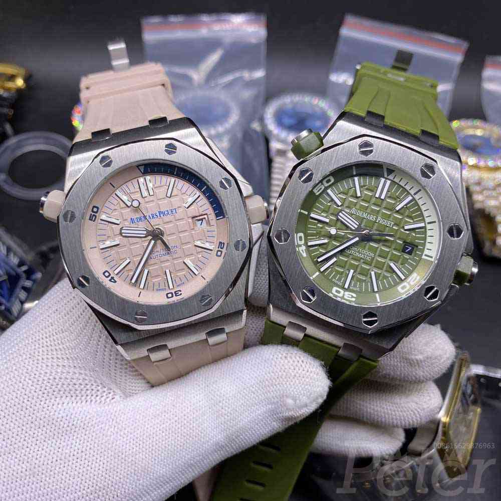 AP automatic Apricot face and Green face AAA grade stainless steel 42mm men watches BL026