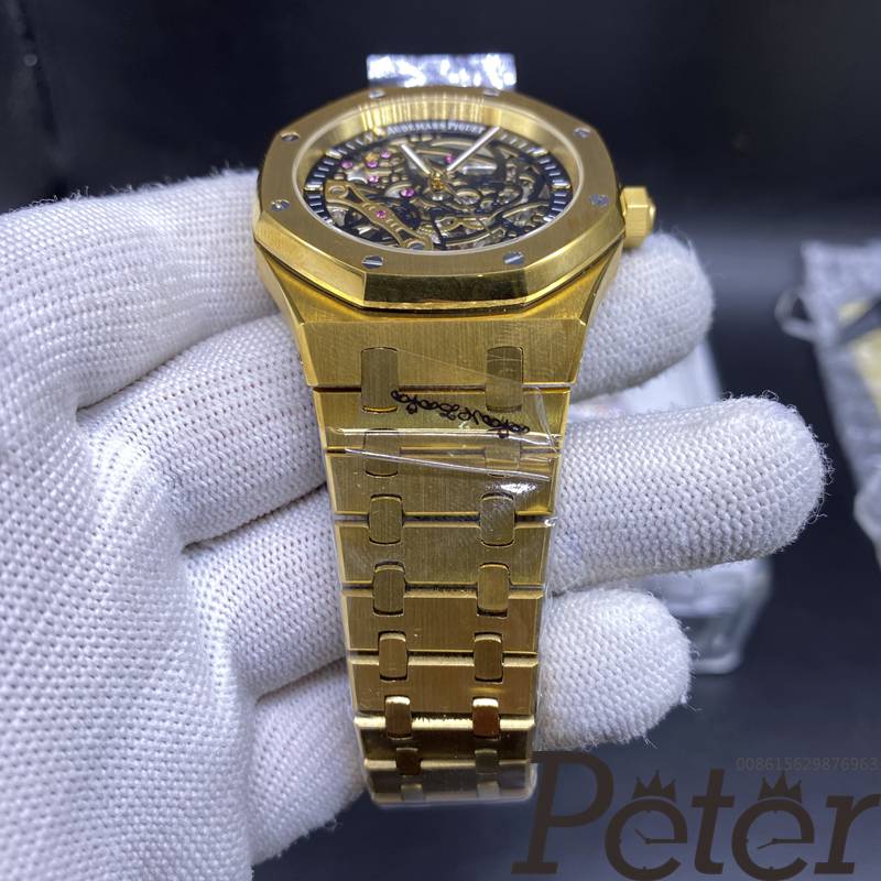 AP skeleton gold case 42mm automatic AAA YC041