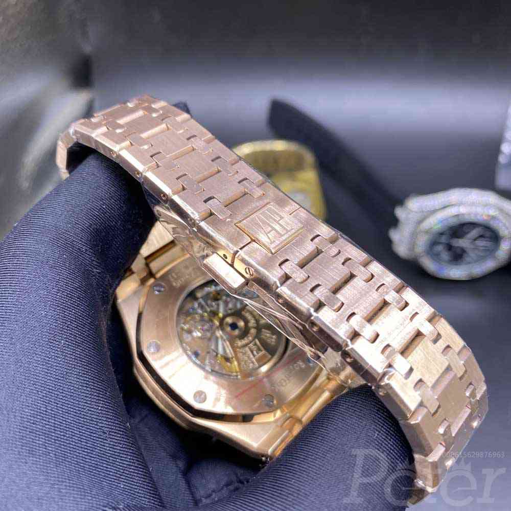 AP gold and rose gold case 42mm AAA automatic white dial men watches YC031