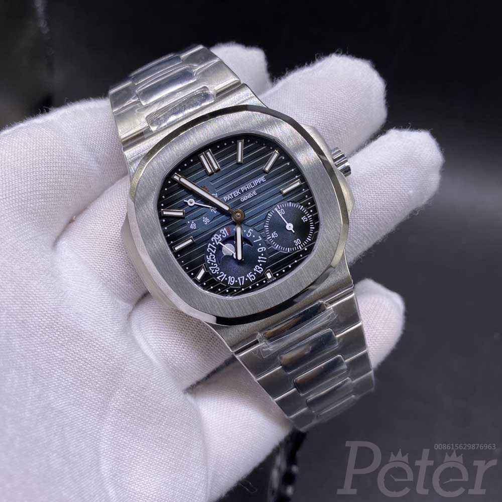 Patek Philippe 5712GR silver/blue ZF factory top grade Cal.240 PS IRM C LU all works WT320