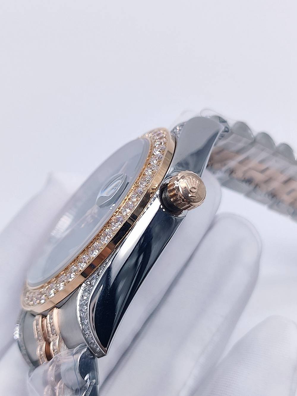 Datejust 41mm rose gold 2tone case AAA automatic diamonds bezel jubilee bracelets men watches S045