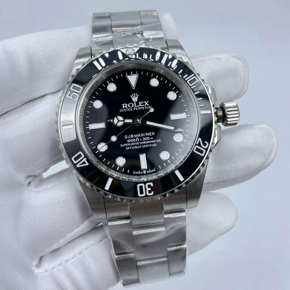 SUB 41mm black dial without date stainless steel case AAA automatic 2813 classic Rolex watch S028
