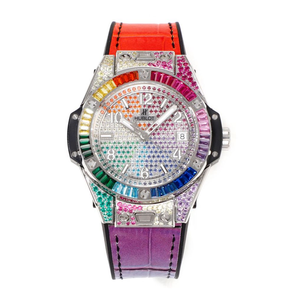 Hublot Big Bang rainbow diamonds case 39mm Unisex MS factory HUB1710 automatic high grade XD170