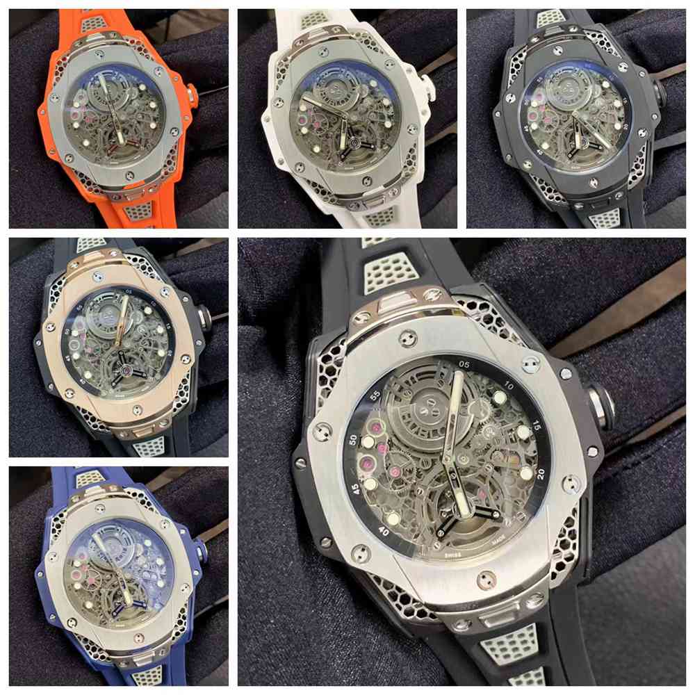 Hublot Big Bang Unico automatic 44mm men watches Miyota 8215 different colors new model 2023 XJ095