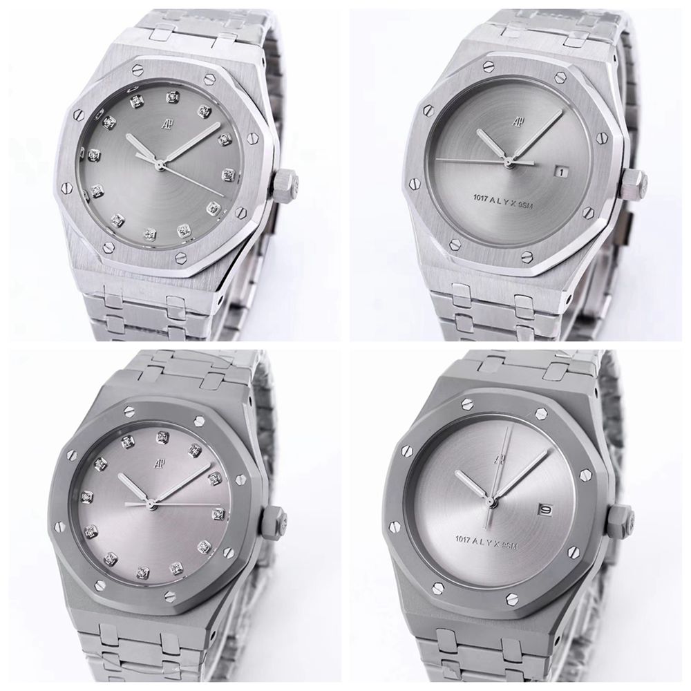 AP gray/silver dials new model AAA automatic movement men size 42mm stainless steel case XJ028