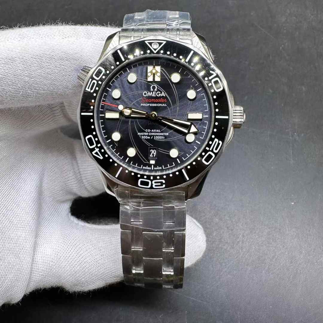 Omega Seamaster Diver 300M VS factory high grade 8800 movement Steel case 42mm Black dial men’s watch 370$