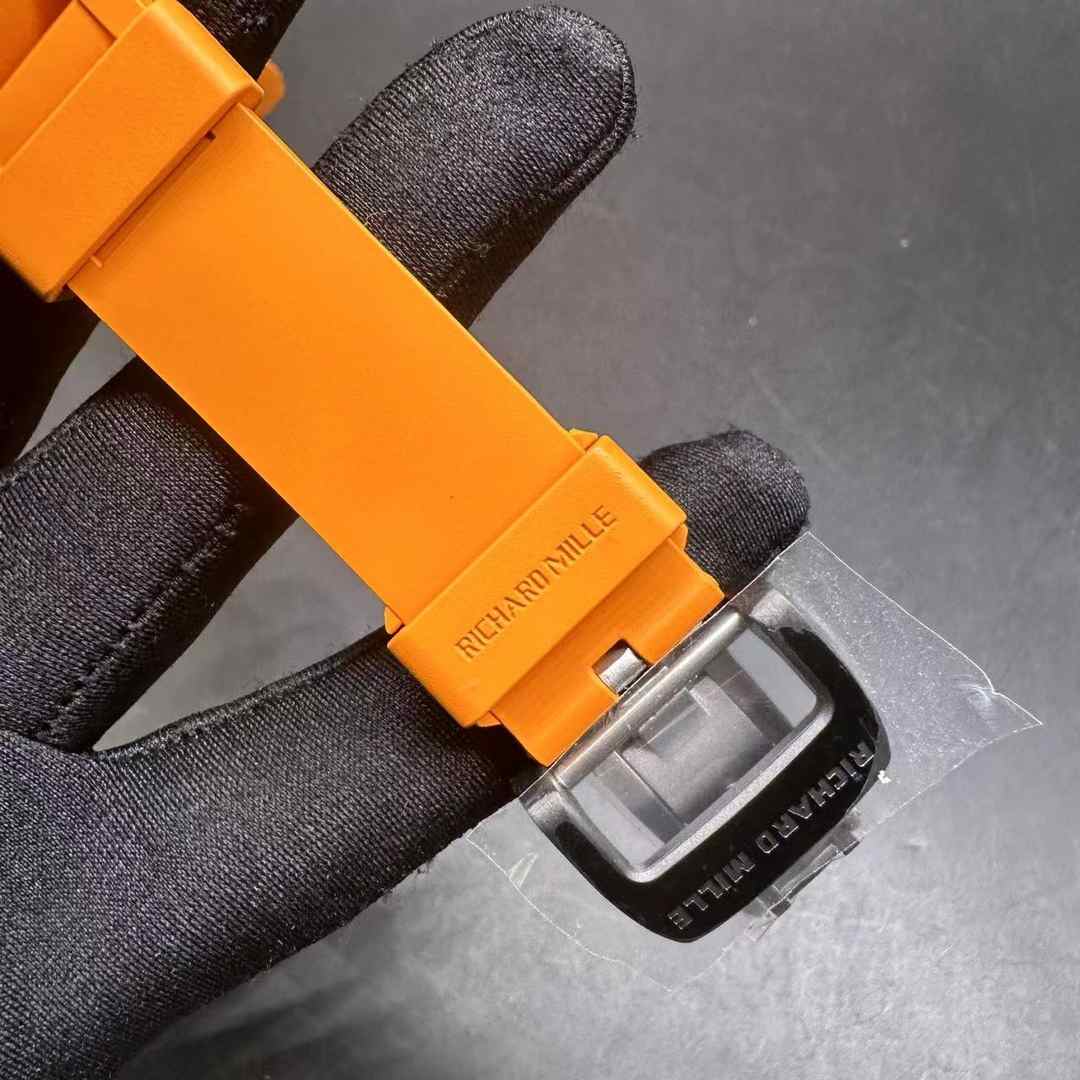 Richard Mille RM35-02 RAFA AAA+ Miyota automatic Carbon case skeleton dial Orange rubber strap B50