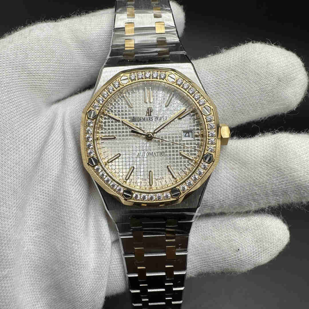 AP Royal Oak AAA+ automatic women 37mm two tone yellow gold  A25