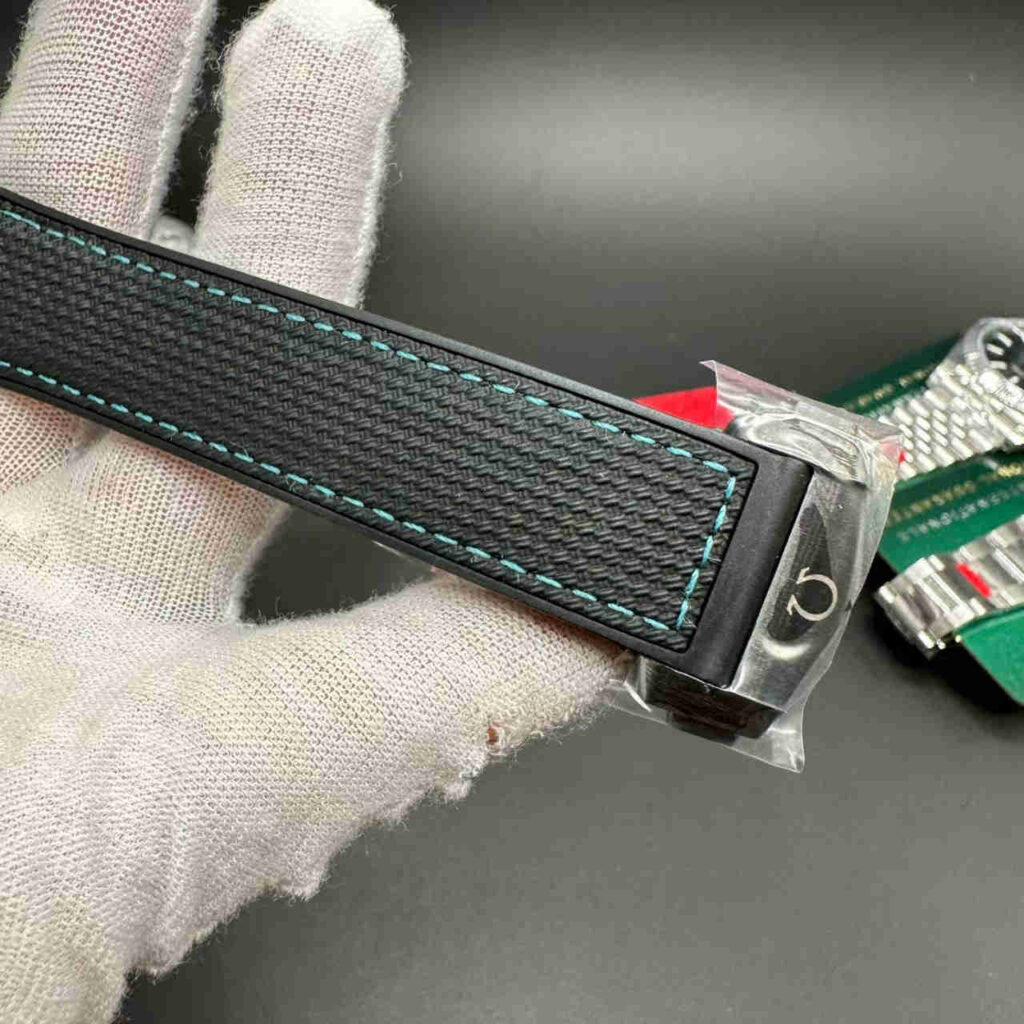 Omega deep black VS super clone black case 44mm blue dial E 00