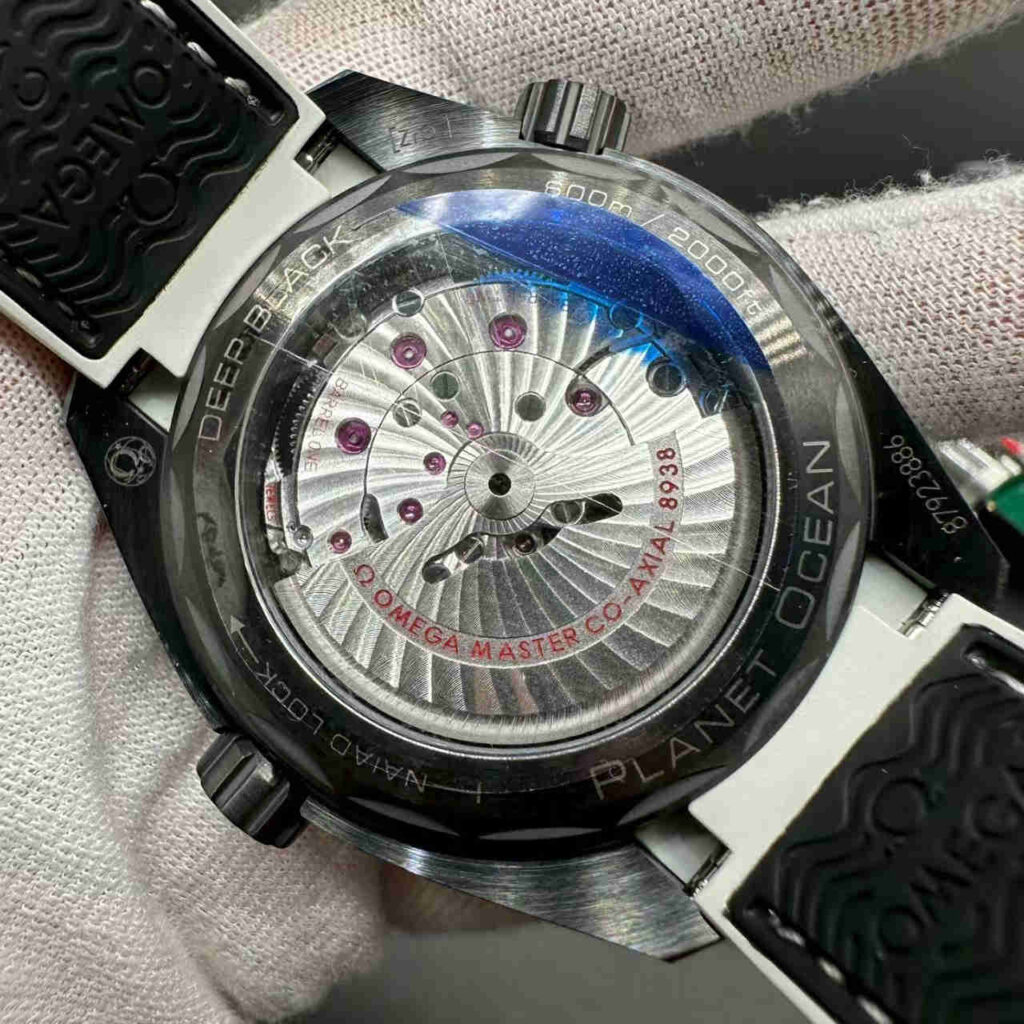 Omega deep black VS super clone black case 44mm blue dial E 00