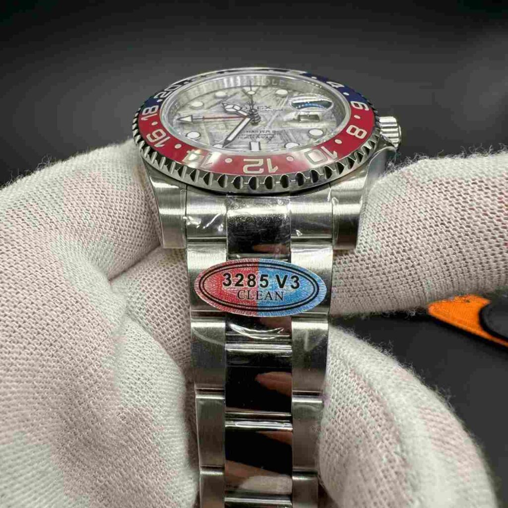 GMT meteorite Pepsi clean 3285 V3 oyster  E 00