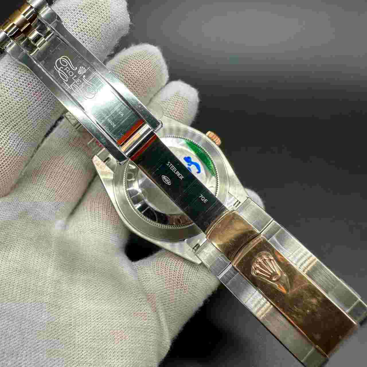 Datejust 41mm jubilee GM 3235 rose gold 2tone super clone. D50