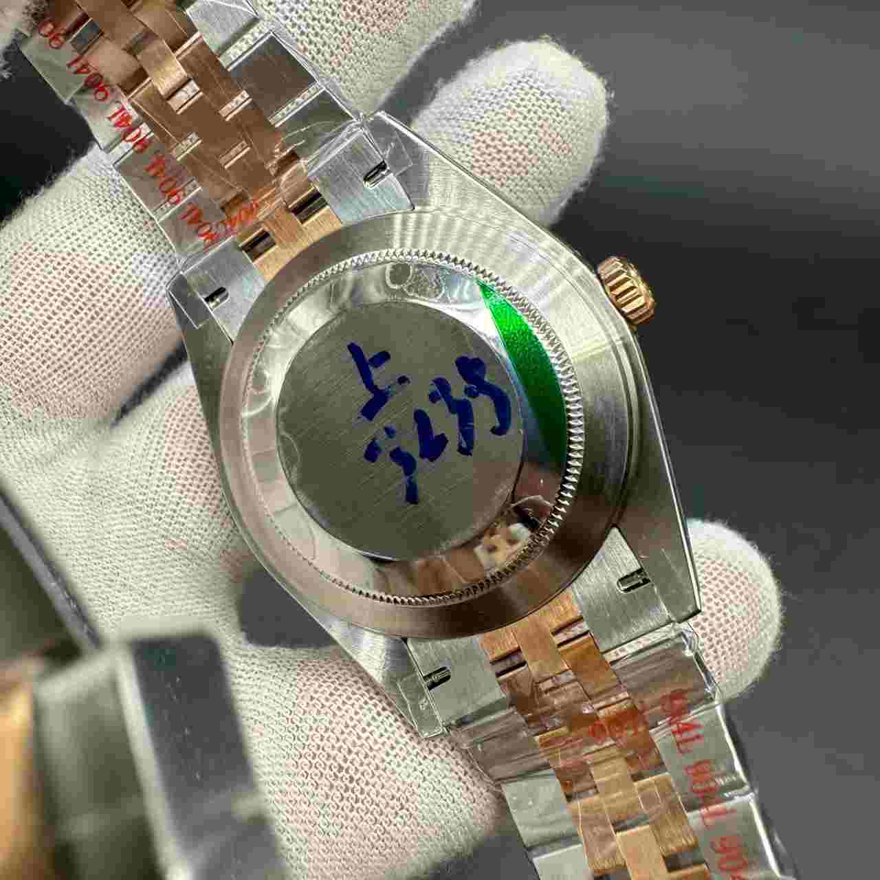 Datejust 41mm jubilee GM 3235 rose gold 2tone super clone. D50