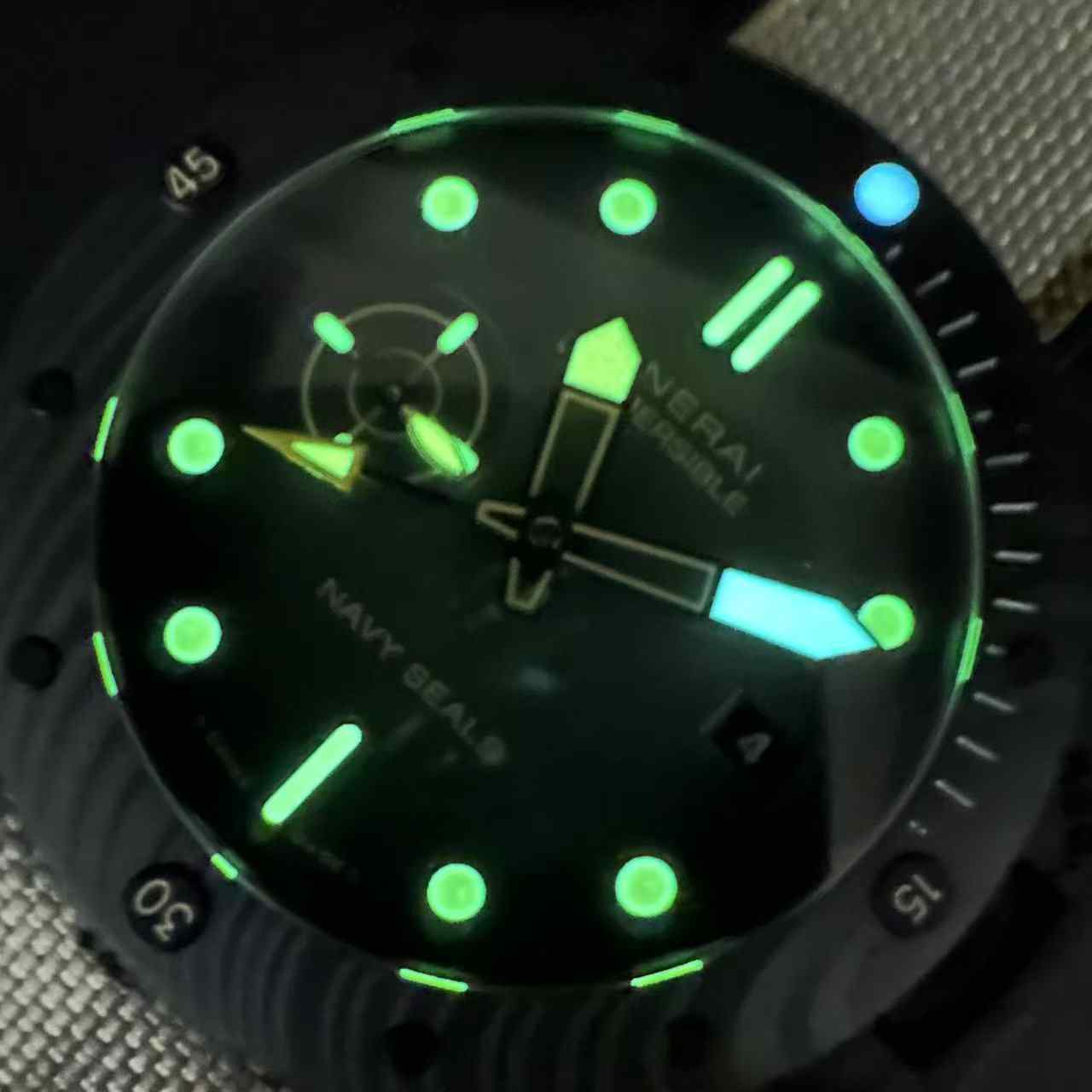 Panerai Submersible Navy Seals Black case 47mm AAA+ automatic  A66