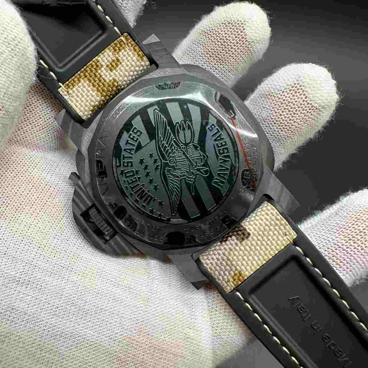 Panerai Submersible Navy Seals PAM1513 VS super clone Black Carbon case 44mm. D00