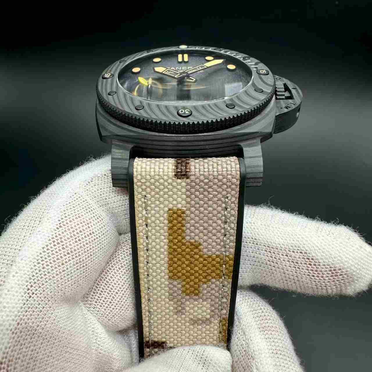 Panerai Submersible Navy Seals PAM1513 VS super clone Black Carbon case 44mm. D00