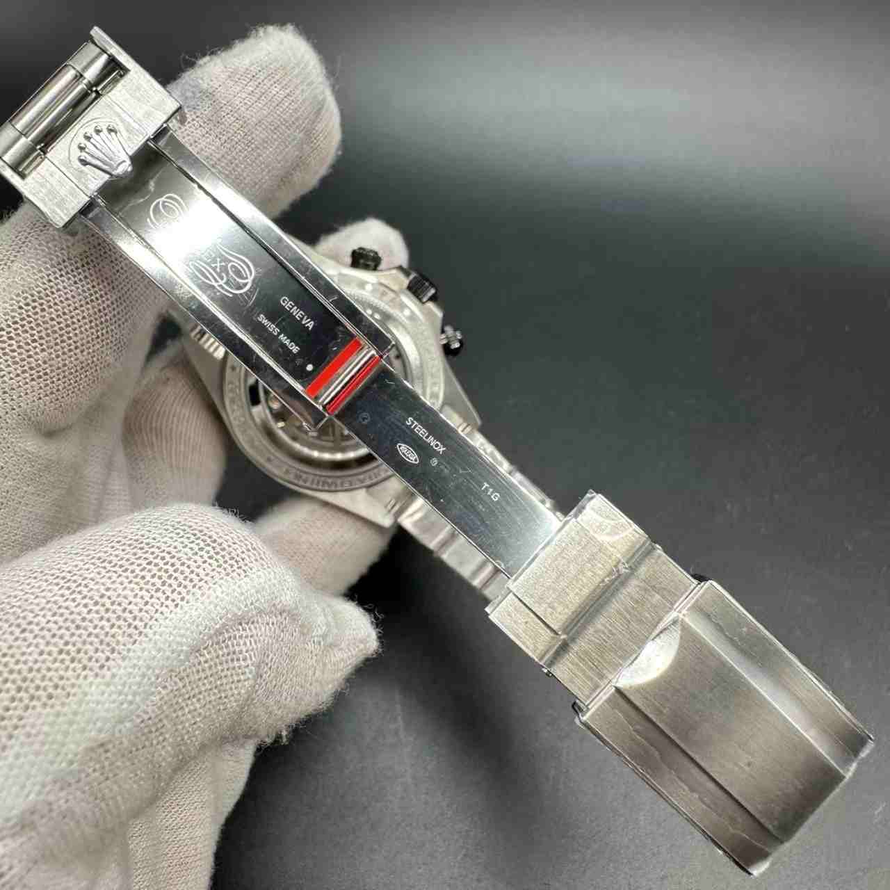 Daytona skeleton GET super clone 4130 steel case ceramic black bezel skeleton dial. 750$