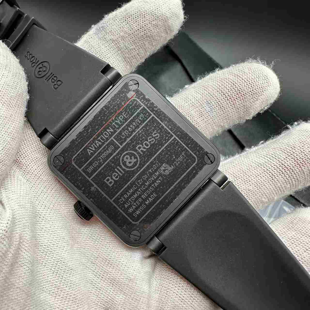 Bell Ross BR03 Aviation Swiss automatic Black case 41mm. 500$