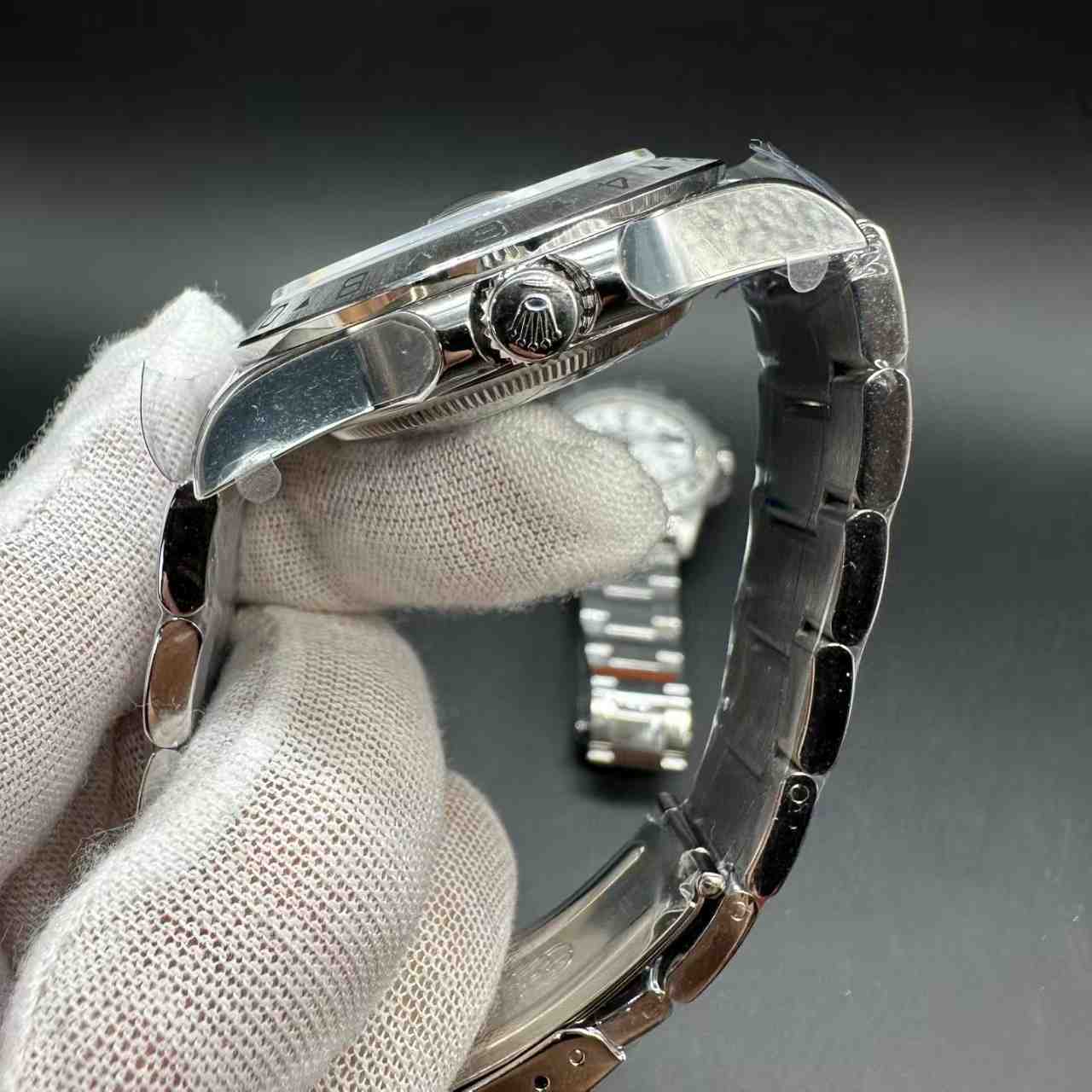 Explorer II BP 3186 steel case 40mm black dial vintage band. 360$